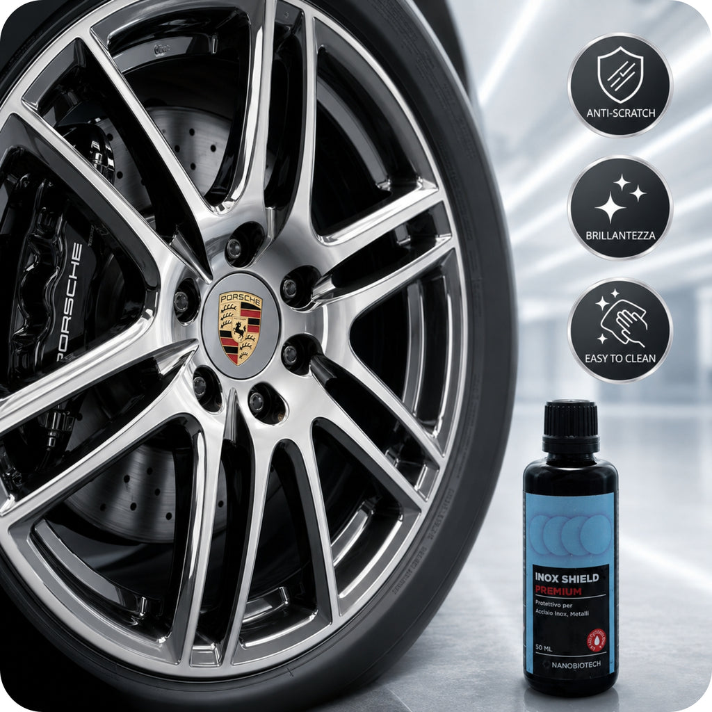 PROTETTIVO IN NANOTECNOLOGIA PER METALLI - INOX SHIELD PREMIUM (KIT 50ml) - Trattamento nanotecnologico super-idrofobico anti-adesione - easy to clean [13]